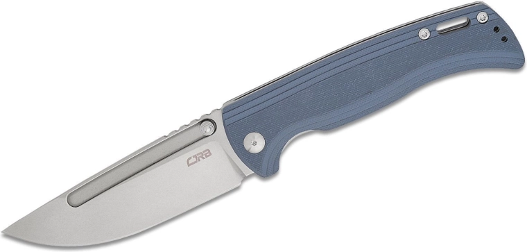 Zložljivi nož CJRB Resource 10,6 cm, stonewash, siva G10