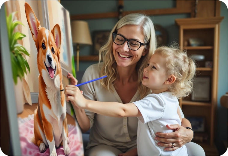 Trije čopiči za vsak detajl