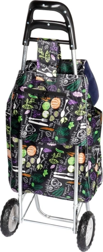 Stabilen okvir in velika kolesa za gladko vožnjo