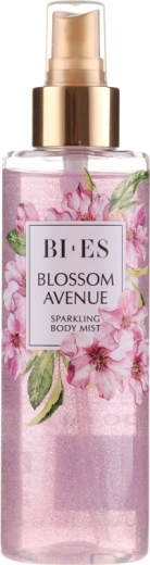 Telesni sprej z bleščicami BI-ES Blossom Avenue 200 ml