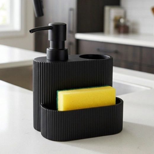 Dispenser and sink organizer in one