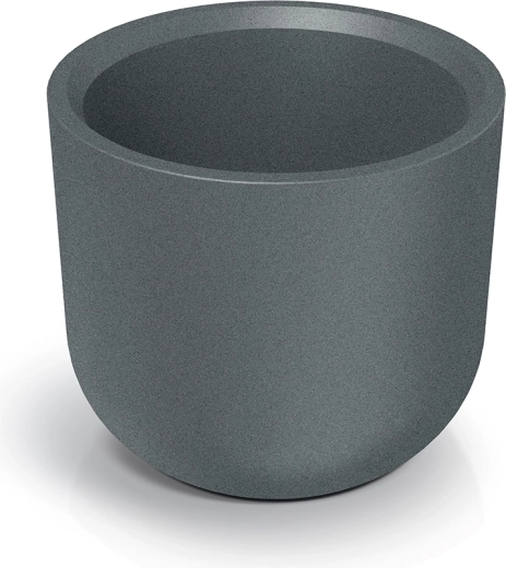 Cvetlični lonec Molta Round High 60 cm granitno siv