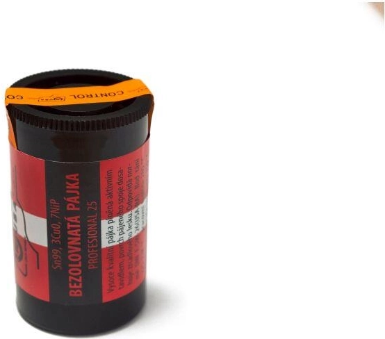 Cevasta spajka s jedrom iz toka 1,5 mm, 25 g