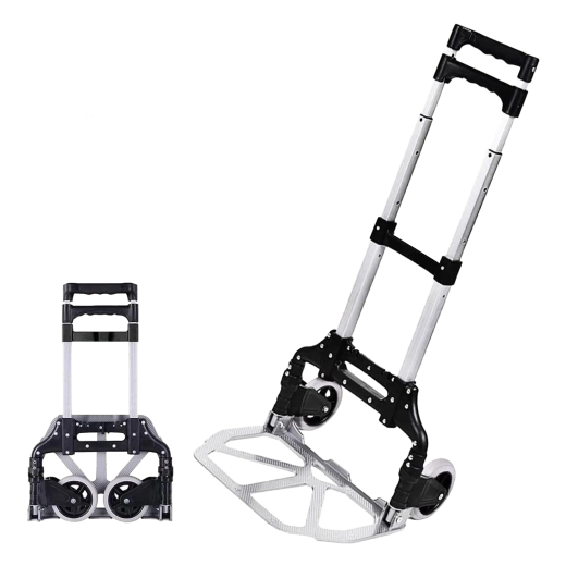 Zložljiv aluminijast voziček za prevoz tovora 70 kg
