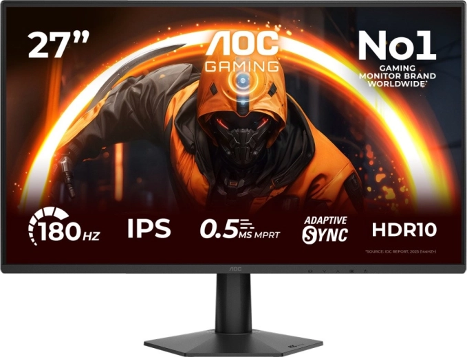 Gaming monitor AOC 27G50F z IPS-zaslonom in frekvenco osveževanja 180 Hz