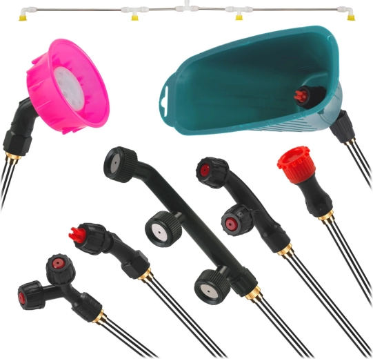 8 zamenljivih šob za vsako nalogo