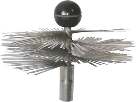 Nerjavno dimniško krtačo 150 mm