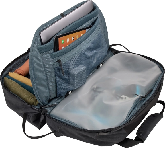 Separate TPU compartment for dirty or damp items