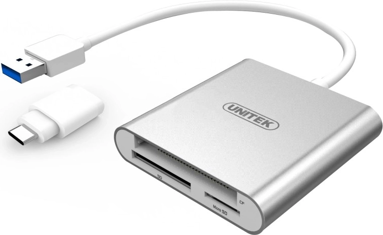 Čitalnik pomnilniških kartic USB 3.0 + USB Type‑C