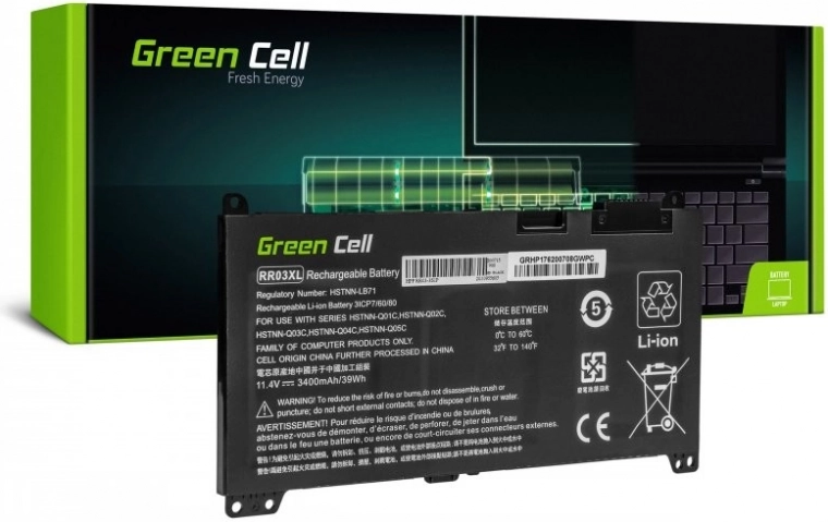 Baterija za HP RR03XL 11,4V 3400mAh