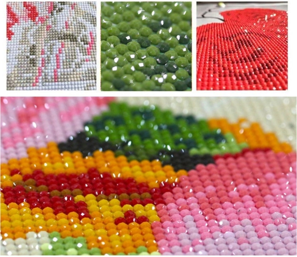 Podrobna mozaika z osupljivim leskom