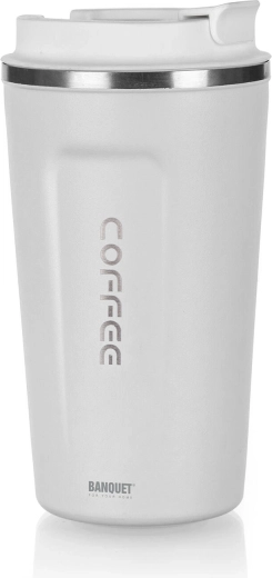 Termo skodelica 450 ml Arty bela nerjaveče jeklo