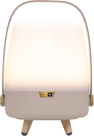 Kooduu Lite-up Play Mini portable lamp with JBL speaker – Beige
