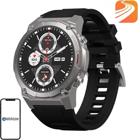 Pametna ura Zeblaze Vibe 7 Pro, srebrna