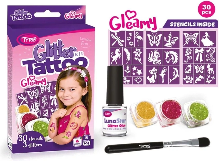 Gleamy komplet bleščečih tetovaž