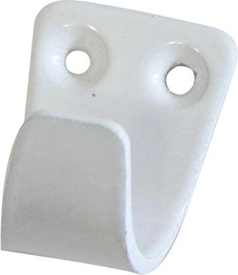 Majhen stenski obešalnik 23 × 28 mm, nikelj, 20 kos