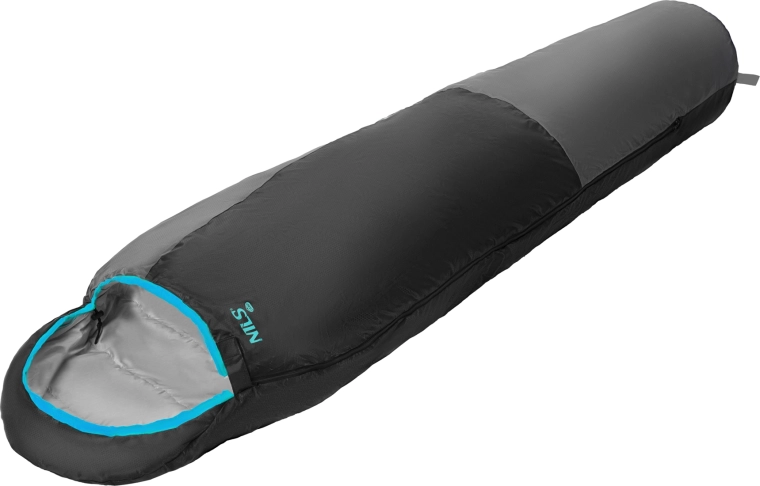 Ultralahka spalna vreča NILS Camp NC1705 črna/mint