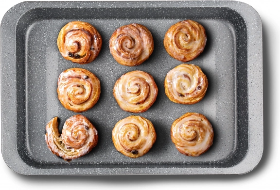 Globok pekač GRANITE 36,5x27x4,5 cm