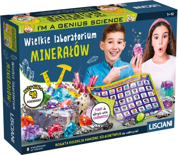 I’m a Genius – velik laboratorij mineralov