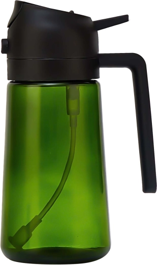 Steklen razpršilnik za olje Kitchisimo 420 ml