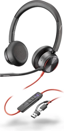 Slušalke Poly Blackwire 8225 Stereo USB‑C/A za Microsoft Teams