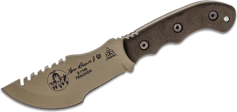 1095 carbon steel with a protective finish