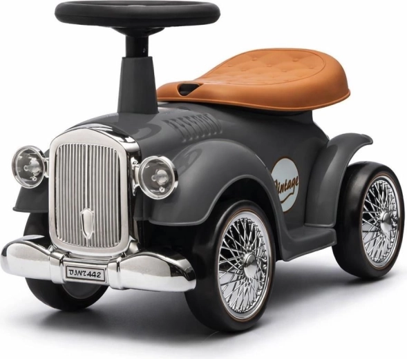 Baby Mix Retro Grey Ride-On Toy for Children