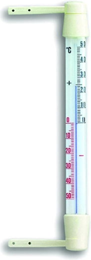 Plastični okenski termometer 22 cm, vrtljiv