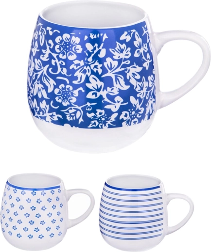 Keramični lonček Blue design 580 ml mix