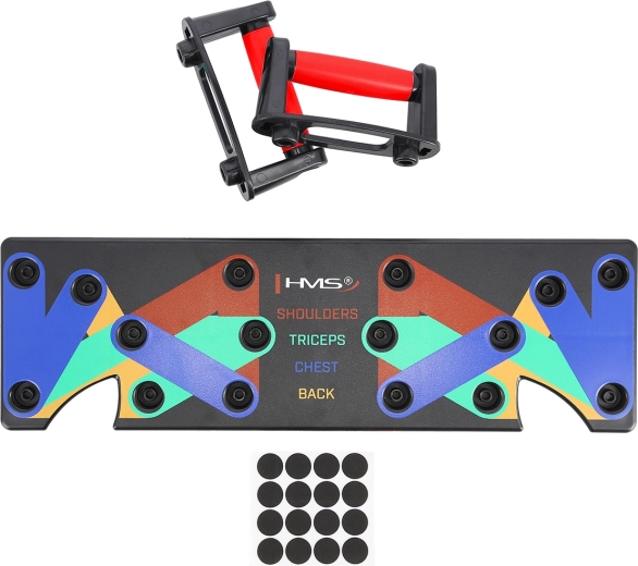 Multifunkcijska deska za sklece HMS PU10, rdeča