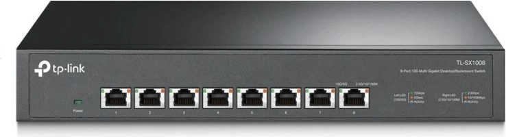 TP-Link TL-SX1008 8-vratno večgigabitno stikalo 10G
