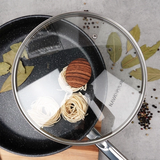 Prozorno toplotno odporno steklo za popoln nadzor