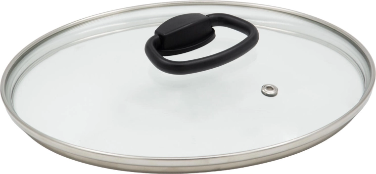 Steklen pokrov SMART PLUS 22 cm z zložljivim najlonskim ročajem