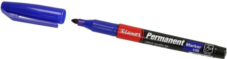 Permanent marker Luxor 100 – Blue