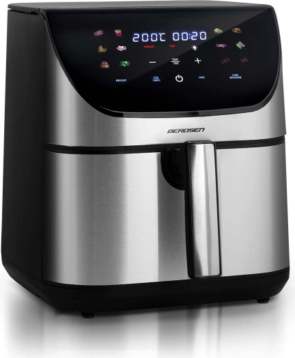 Elegantno nerjaveče jeklo in upravljanje na dotik