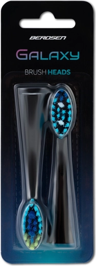 Nadomestni nastavki za sonično zobno ščetko Berdsen Galaxy, 2 kosa