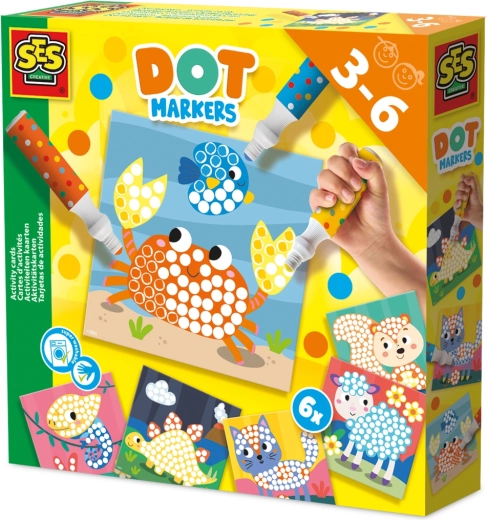 XXL pike flomastri s kartami aktivnosti za otroke