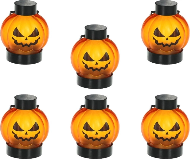 RETLUX LED Pumpkin Lantern Set - 6 pcs
