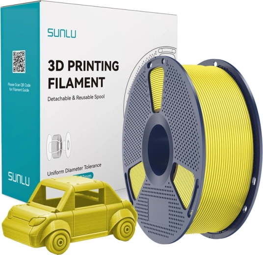 Sunlu PETG filament – Yellow