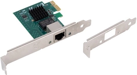 PCIe omrežna kartica 2,5GbE RJ45 (PCI Express x1) z low-profile nosilcem