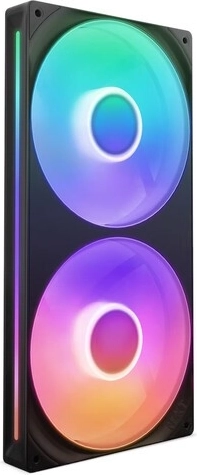 NZXT F280 RGB Core PWM črni dvojni ventilator