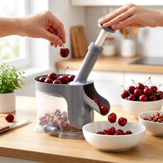 Hitro odstranjevanje koščic iz češenj, višenj in oliv