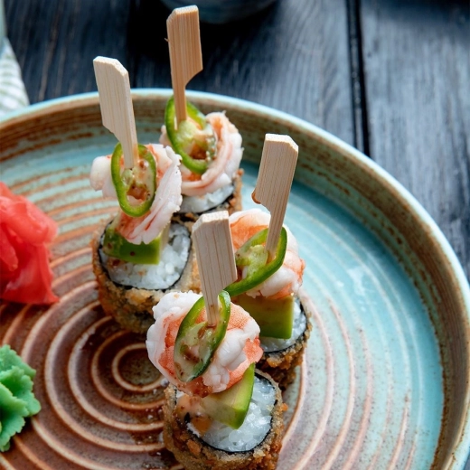 Univerzalno za tapas, sushi in koktajle