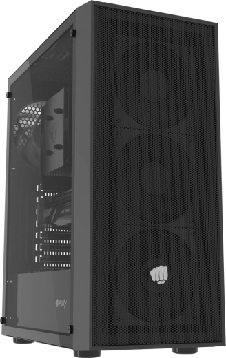 Fury shobo sh8f ohišje Midi Tower z oknom, črno
