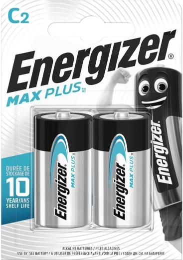 Alkalne baterije Max Plus C LR14, 2 kosa, blister