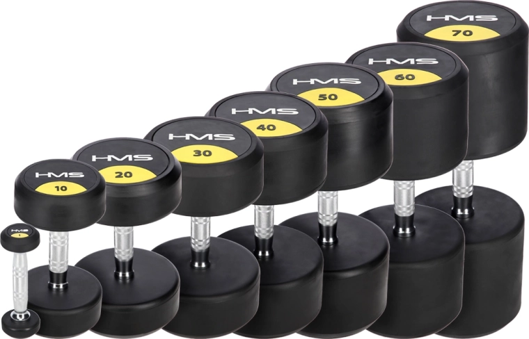 Gumirana enoročna ročka HMS HG Pro 10 kg