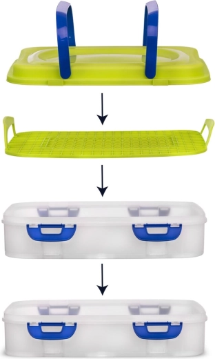 Practical lid and insert