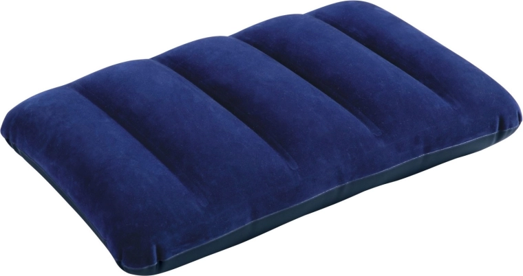 Velurjast napihljiv vzglavnik INTEX 43 × 28 × 9 cm