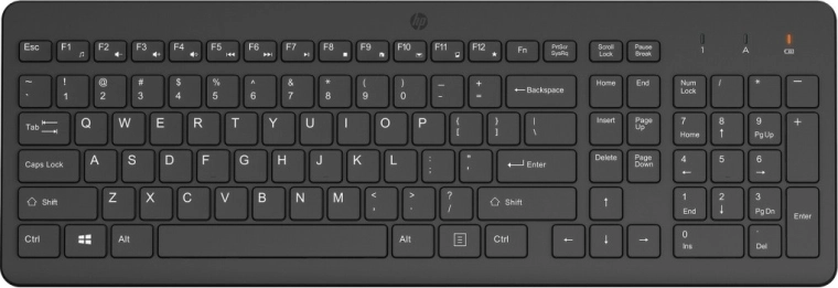 brezžična tipkovnica HP 220