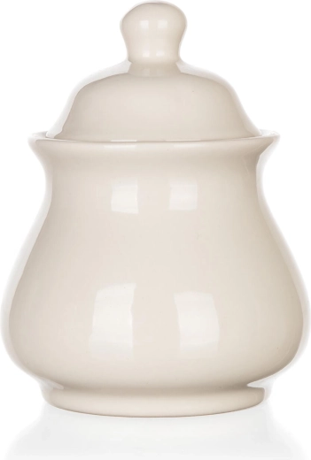 Keramična sladkornica 280 ml Natural Ivory